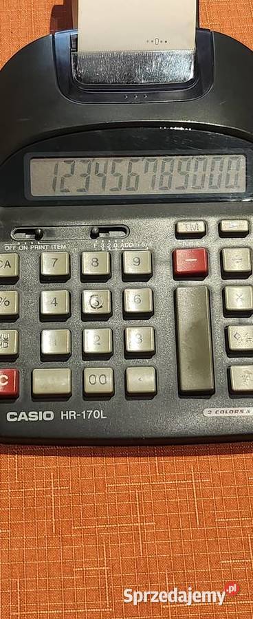 Kalkulator Casio HR170 L śląskie Gliwice