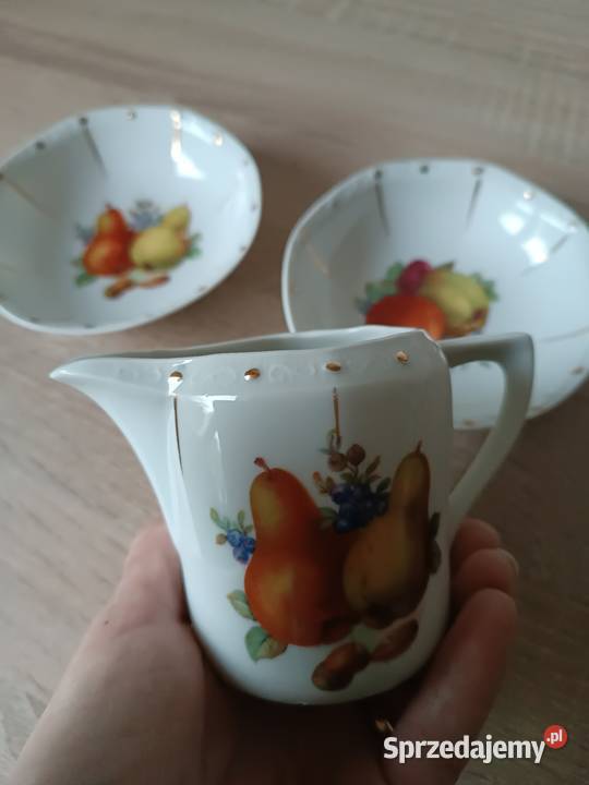 Porcelana wzór owoce Porcelana i szkło Porcelana i szkło Gorlice