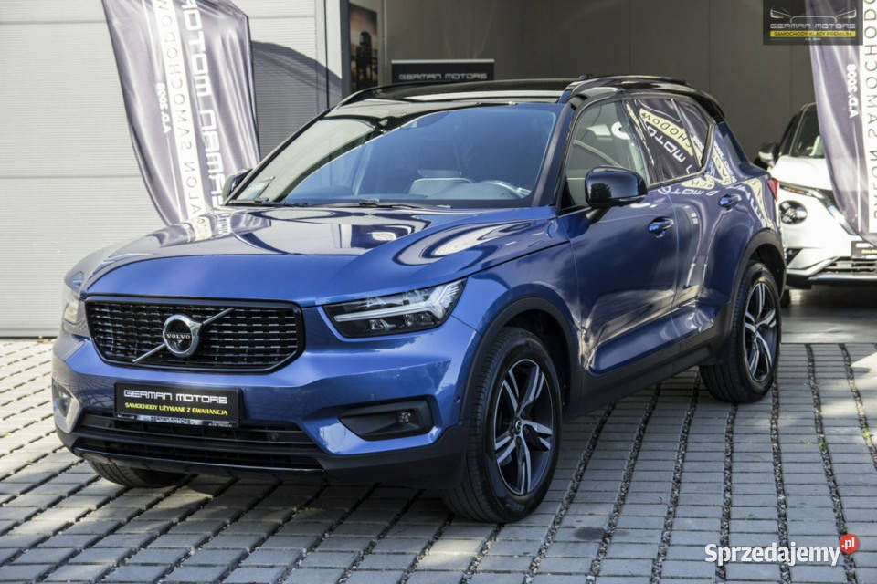 Volvo XC 40 R Design Blisy LEDY Harman Kardon asystent pasa ruchu Dębogórze