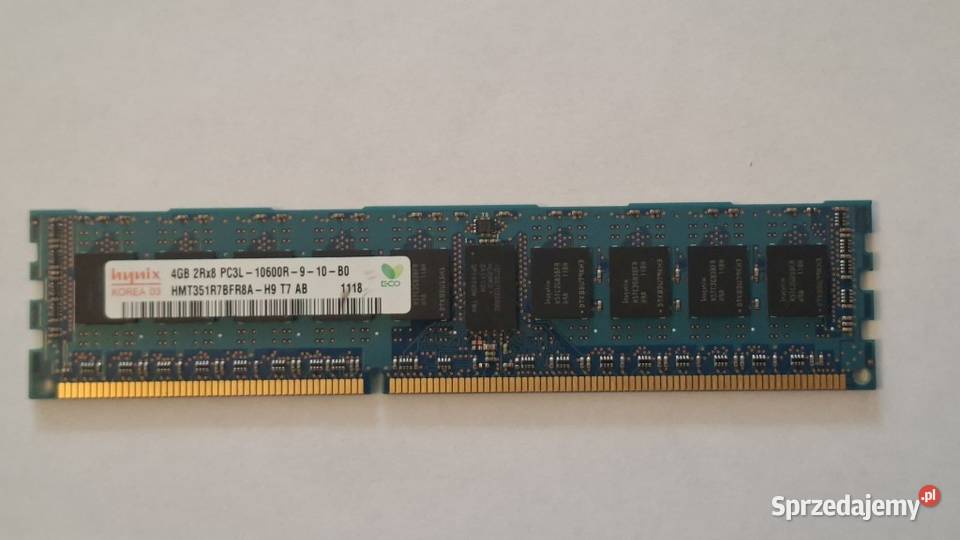 Pamięć HYNIX HMT351R7BFR8AH9 T7 AB 4GB DDR3 Zielona Góra