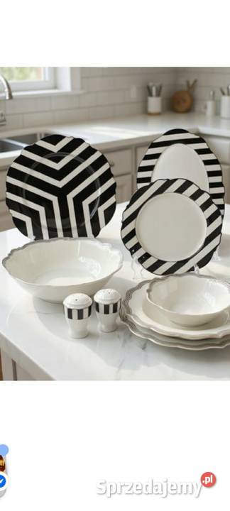 Zestaw talerzy Ełk sprzedam