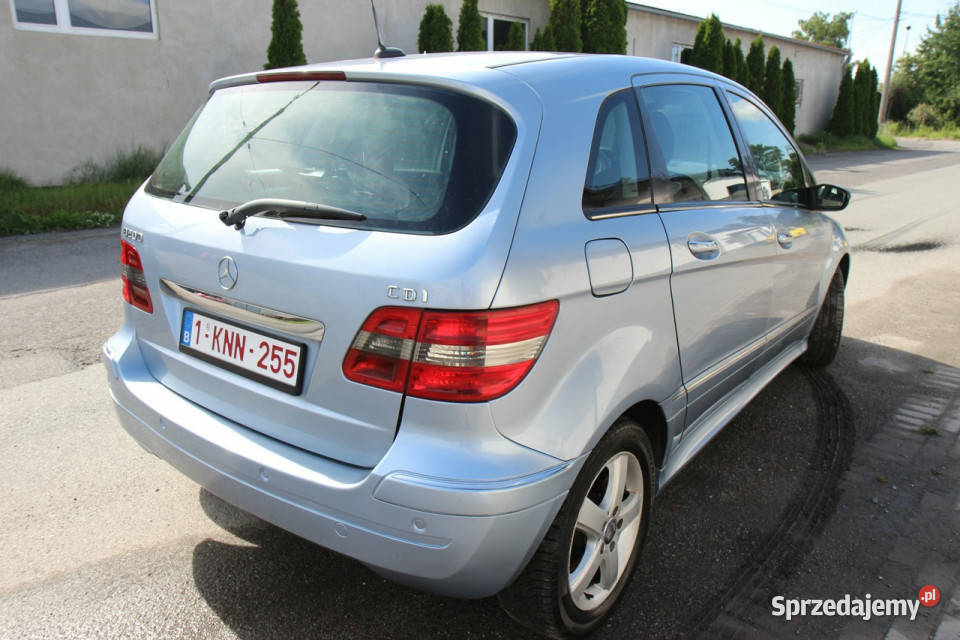 Mercedes B 180 2008r Soczewka 20 Diesel Zadbany czujnik parkowania Mercedes-Benz Nysa sprzedam