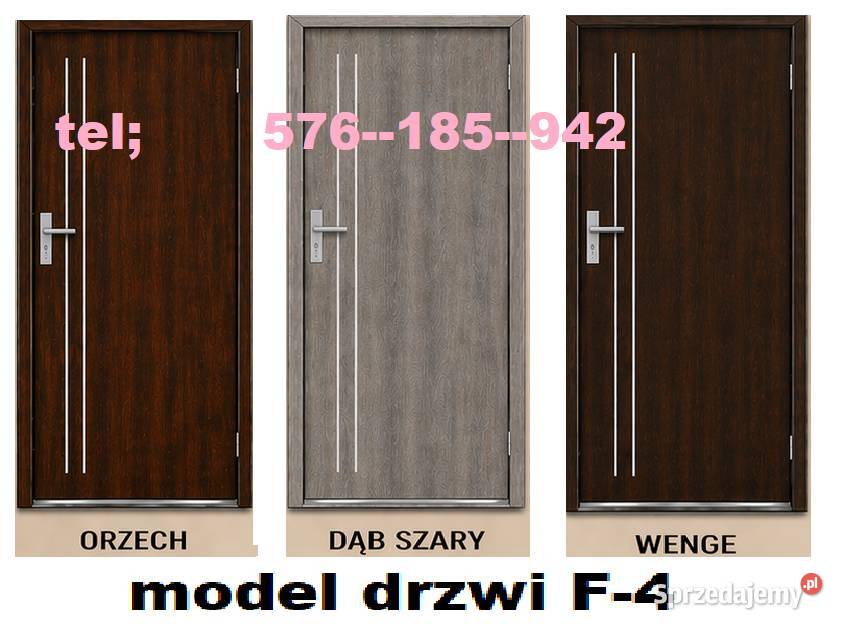 Drzwi zewnętrzne wejściowe z montażem Drzwi zewnętrzne Drzwi zewnętrzne Żyrardów
