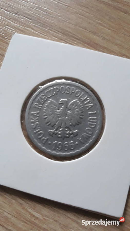 1 złoty 1966 rPRLRzadkość 1 Super stan Konin sprzedam