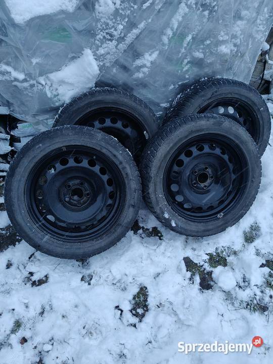 Felgi stalowe z oponami 16 5x100 świętokrzyskie Wola Jachowa