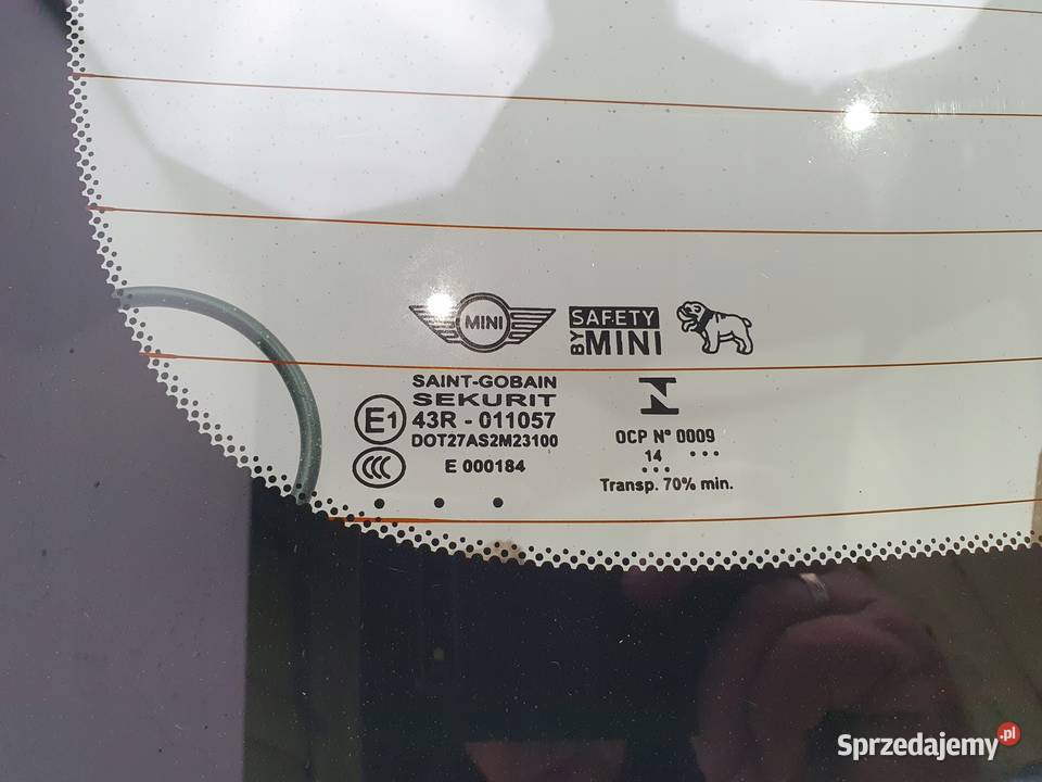 TYLNA KLAPA Mini F55 COOPER ONE tylnia tył Chełm