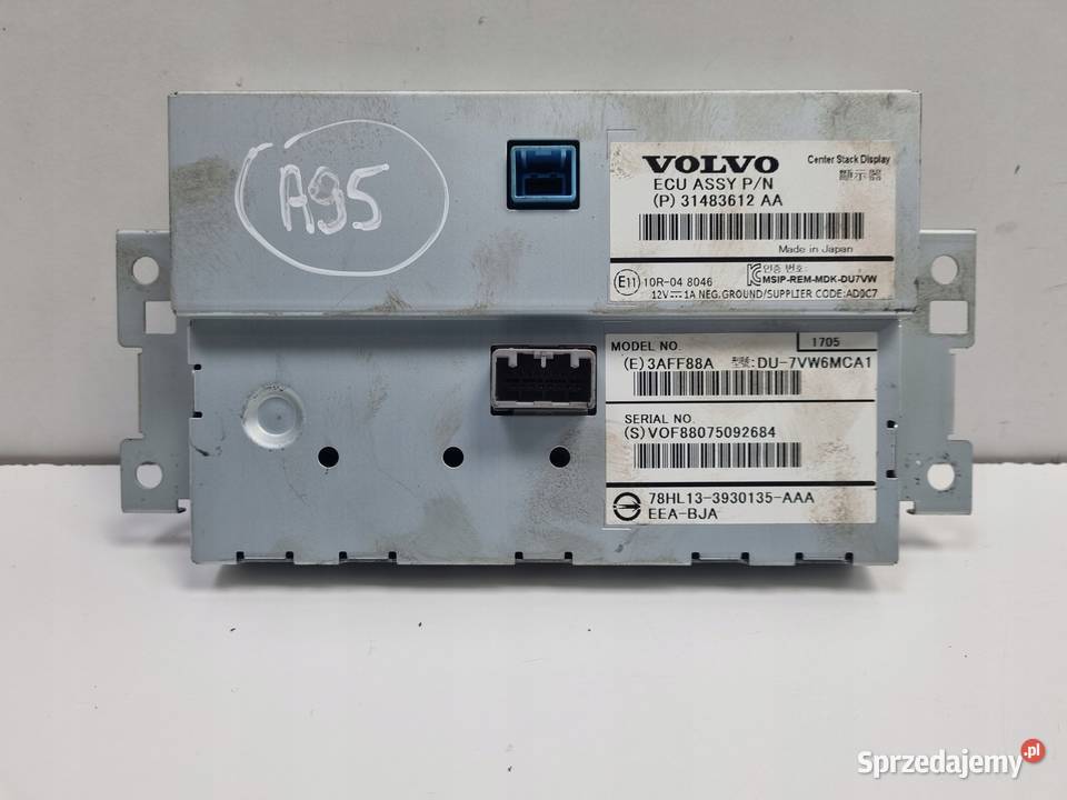 Volvo VOLVO V60 I S60 II XC60 I EKRAN NAWIGACJI osobowe Nawigacje fabryczne Janów