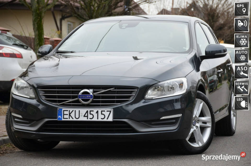 Volvo V60 SUPER STAN 16D2 114 Serwis Lift LED ESP V60 Kutno