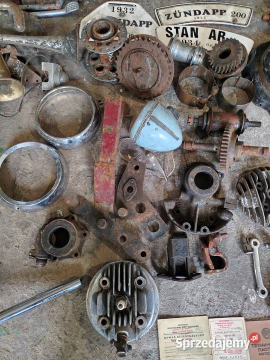 Części Zundapp M72 Ural Dniepr K750 NSU Dkw BMW Wały korbowe Kłodawa