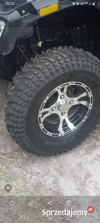 Opony do quada przyczepki 25x812 Opony i felgi Jenin