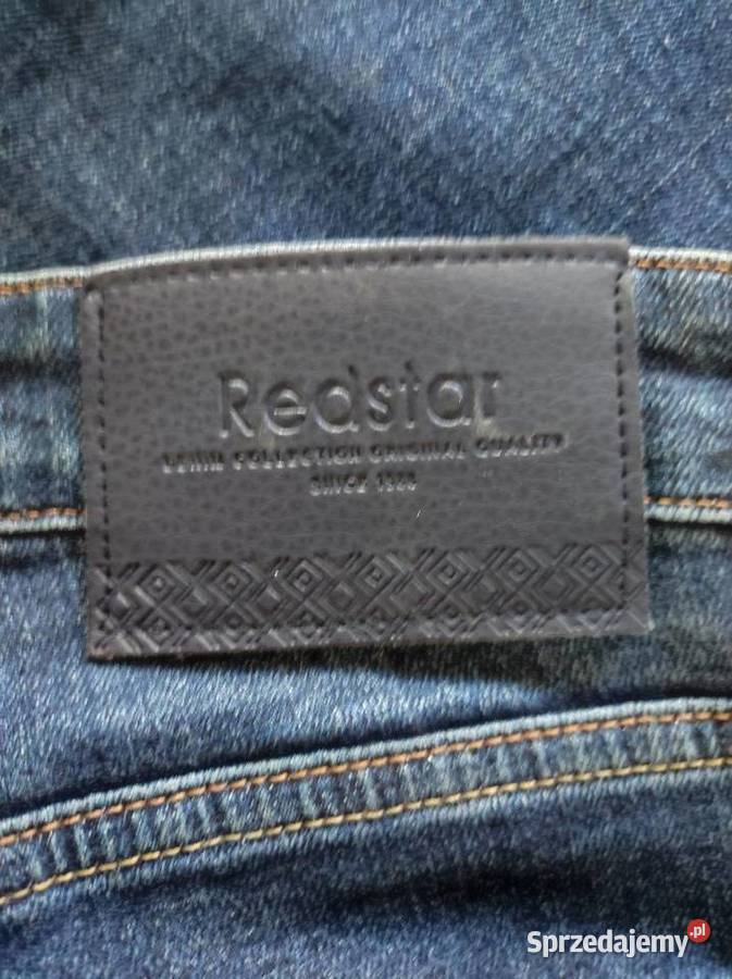 XL Denim Redstar made in italy włoskie spodnie Kielce