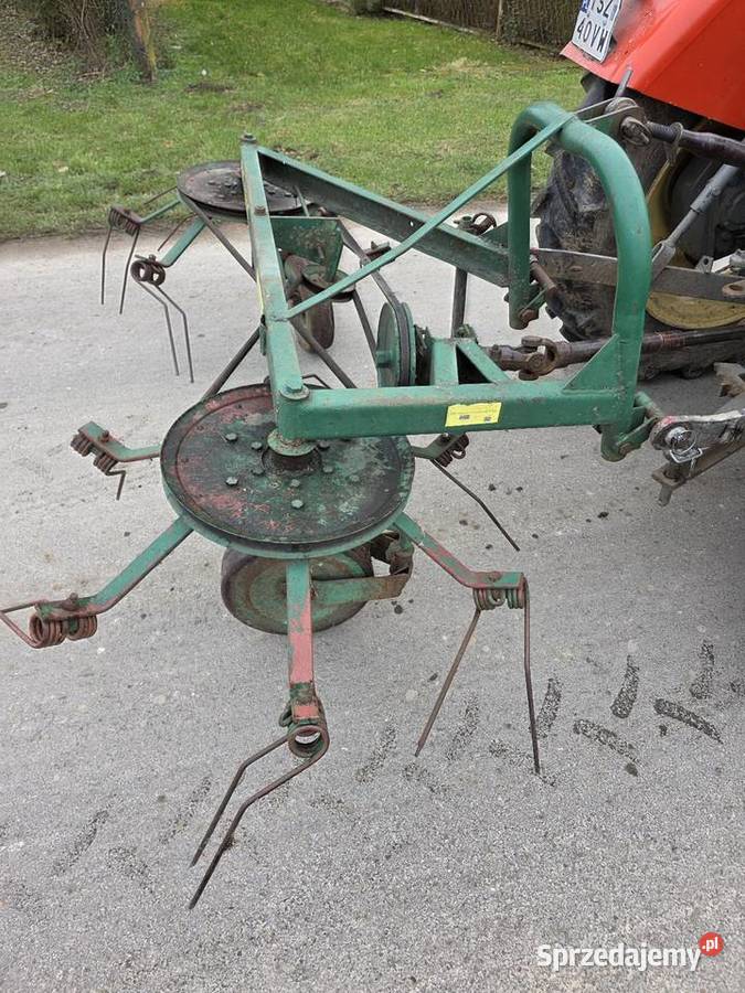 Przetrząsarka zgrabiarka pajak do siana