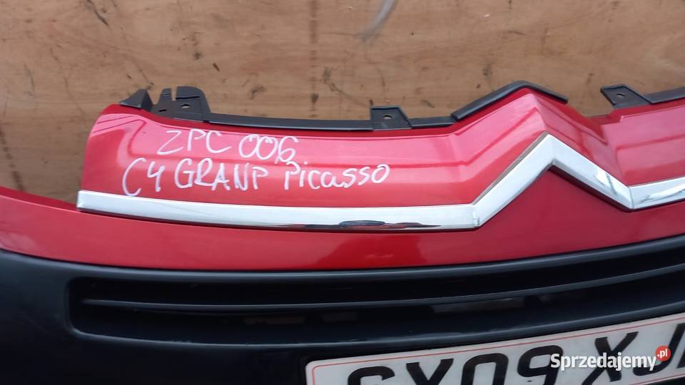 CITROEN C4 GRAND PICASSO I ZDERZAK PRZÓD EKQD osobowe Zbierkowo