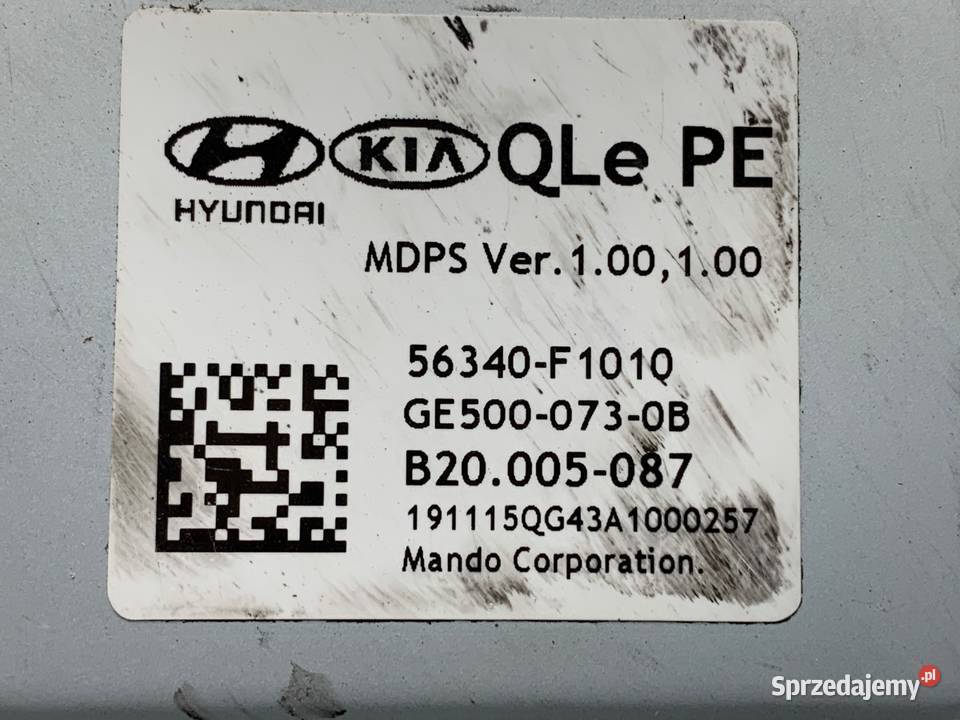 MODUŁ WSPOMAGANIA KIA SPORTAGE IV 56340F1010 sprzedam