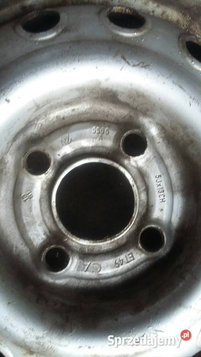 felgi stalowe 13 vw polo skoda 4 sztuki Knurów sprzedam