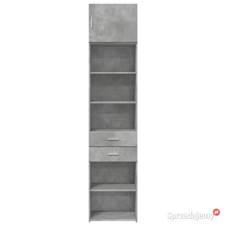 Wąska szafka szarość betonu 50x425x225 WM3281311 mazowieckie Warszawa