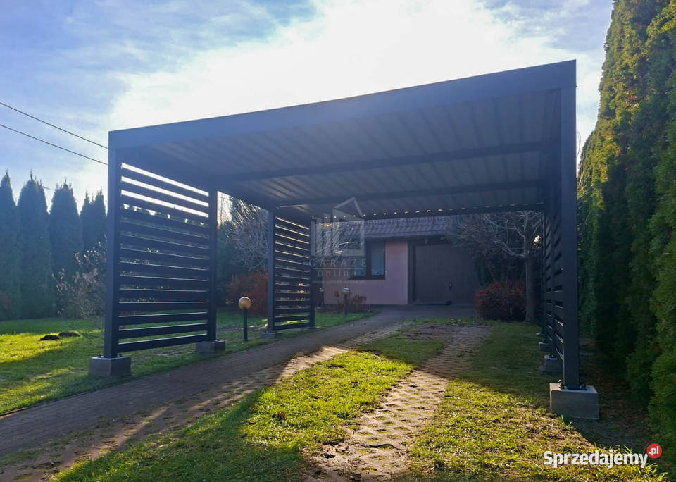 CarPort PREMIUM wiata samochodowa 5x6 dodatkowa samodzielny Kostrzyn nad Odrą