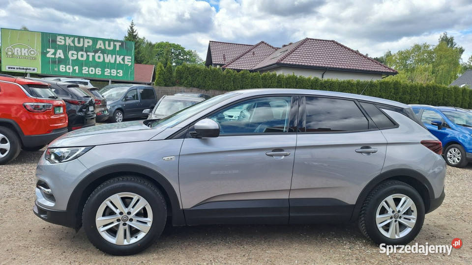 Opel Grandland X Benzyna Serwisowany grafitowy Zieleniewo