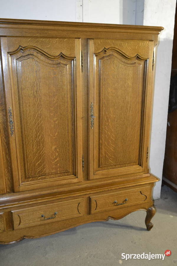 komoda bieliźniarka ludwikowska dąb
