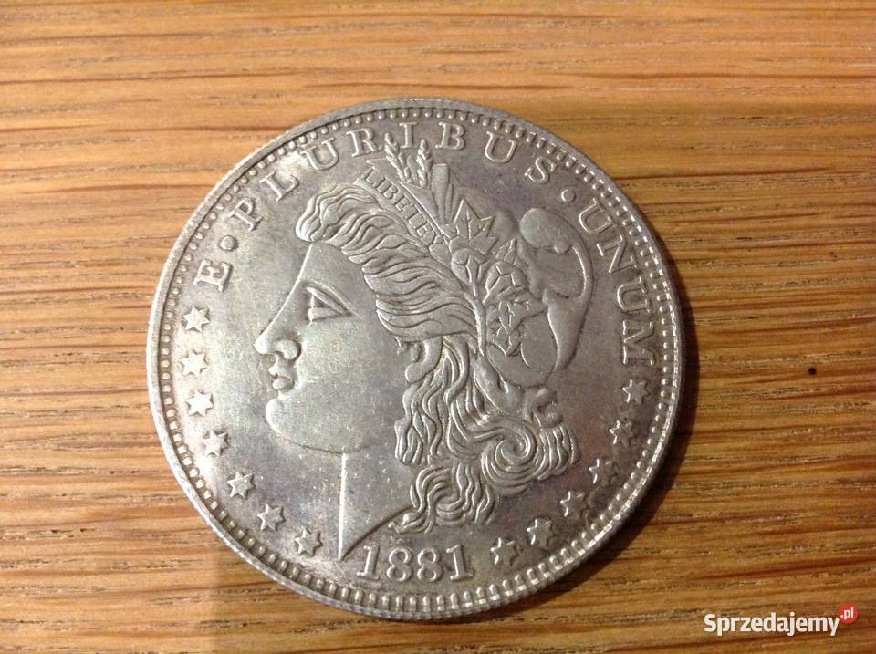 One Dollar 1881 r Destrukt Nowa Sól