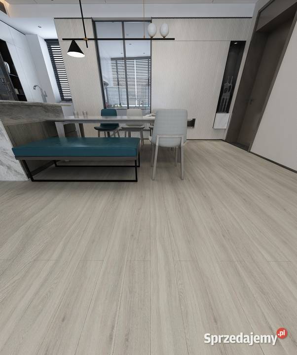 Panele winylowe SPC Szary Dąb 1220x183x5 mm mazowieckie Warszawa