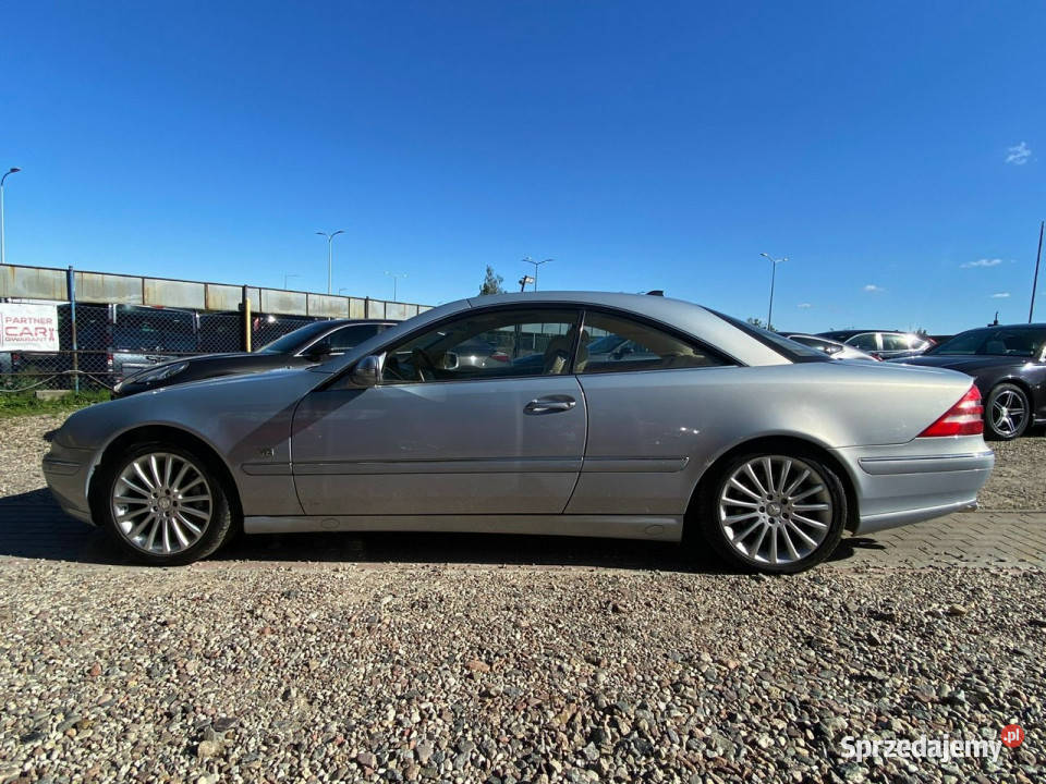 Mercedes CL 500 50 v8 gaz unikat piękny kolor Rok produkcji 2001 pomorskie Gdańsk sprzedam