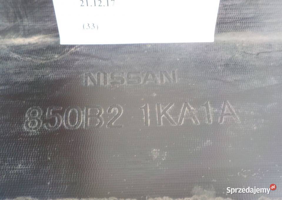 DOKŁADKA ZDERZAKA SPOILER 620261KA1A NISSAN JUKE Części samochodowe Nowy Tomyśl