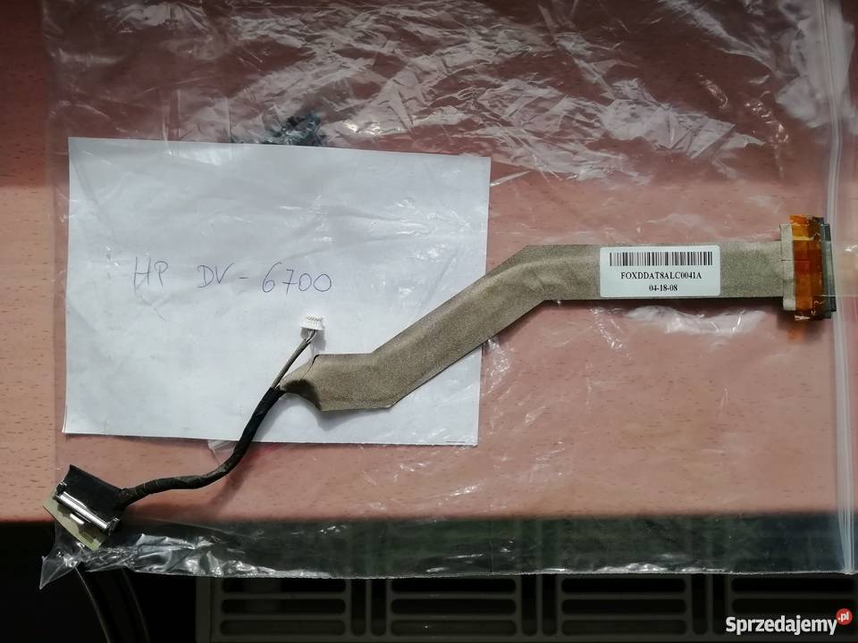 Taśma matrycy HP DV6700 FOXDDAT8ALC0041A Komputery i Akcesoria Złotów sprzedam