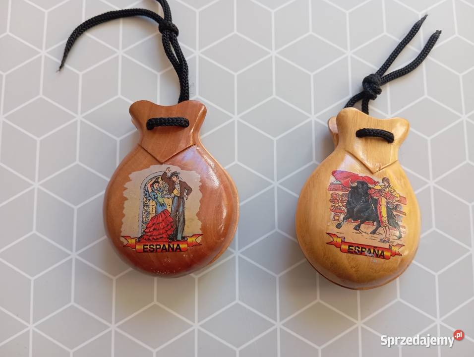 Drewniane KASTANIETY Made in Espana Warszawa