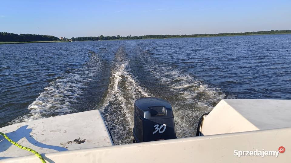 Łódka wędkarska 47m 4 osoby silnik 30 łódź Koszalin