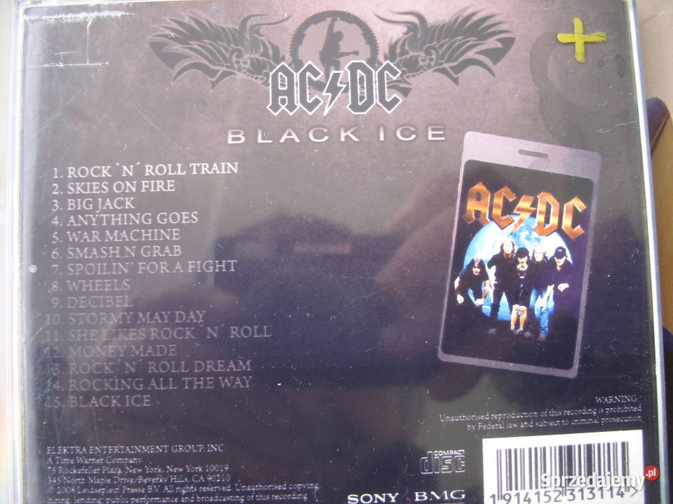 ROCK CD ACDCBLACK ICE Wołów