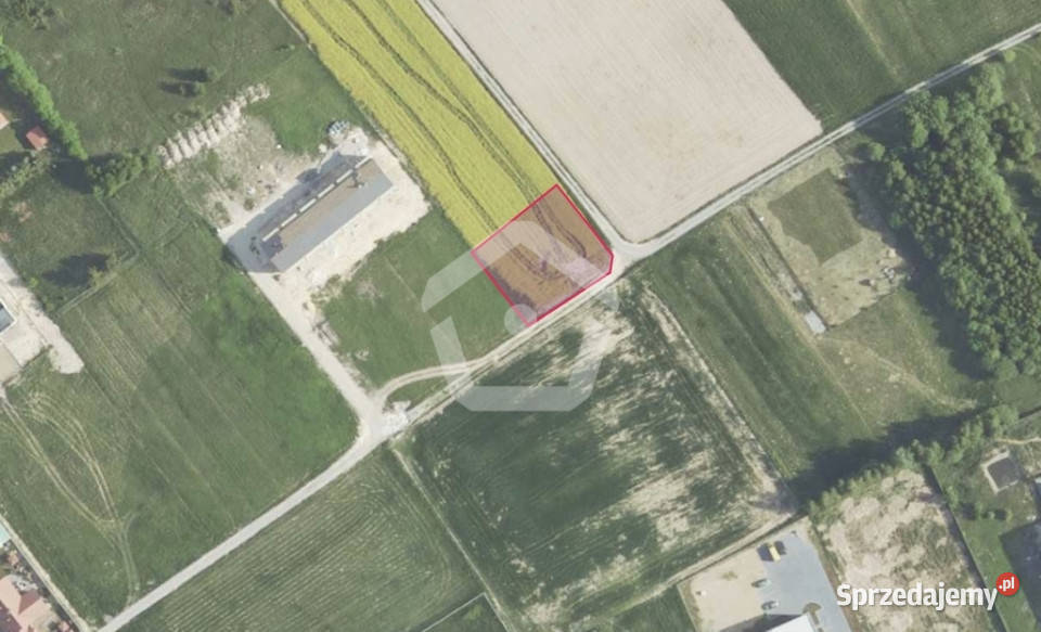 Działka z WZ 10 arów Krasne budowlana