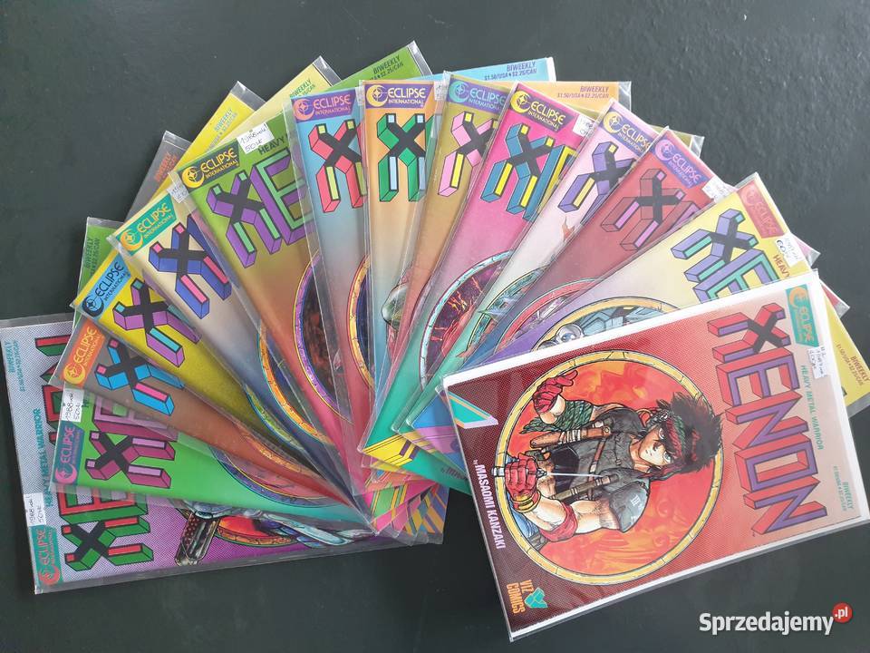 Manga Heavy Metal Warrior Xenon 14 komiksów USA Rok wydania 1987 pomorskie