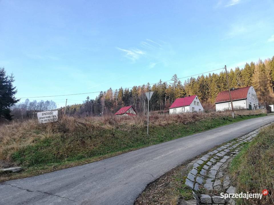 Działka budowlana w malowniczej dolinie Włodzicy Ludwikowice Kłodzkie