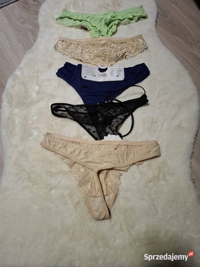 Komplet 5 sztuk stringów SM Stringi Kielce