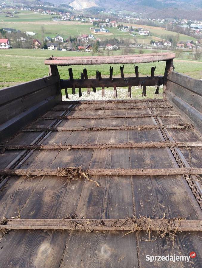 Rozrzutnik obornika kirchner nieuszkodzony Męcina