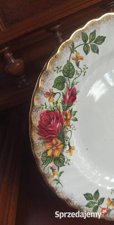 Talerzyk deserowy Syg English Rose Ironstone Gdańsk sprzedam