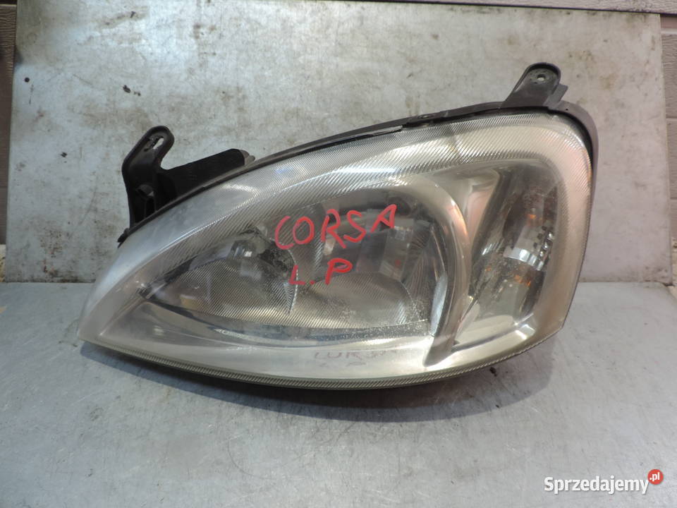 OPEL CORSA C LAMPA LEWA PRZEDNIA PRZÓD lewe Lampy przednie małopolskie Nowy Sącz