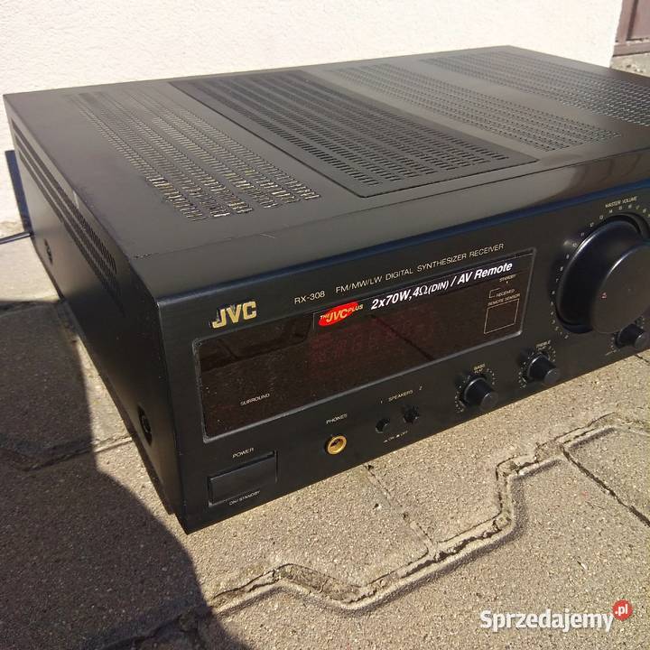 JVC RX308bk Amplituner Wzmacniacz 2x70W dobra Świebodzice