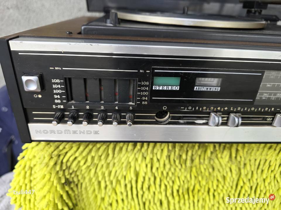 amplituner z gramofonem nordmende stereo 6005sp śląskie Chełm Śląski