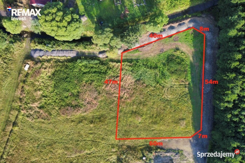 Działka pod lasem 2438 m Międzyrzecze Górne