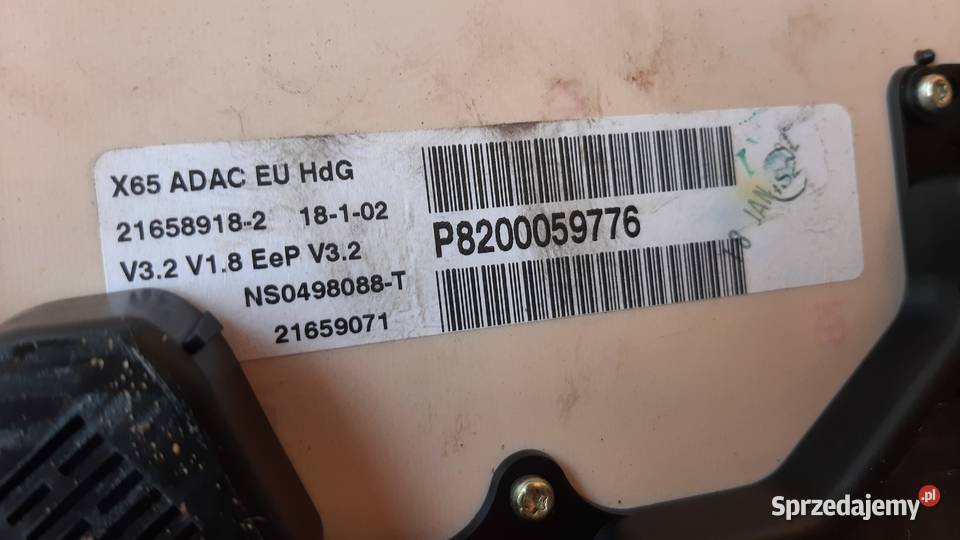zestaw startowy renault clio II 2 12 8200181482 Dębno
