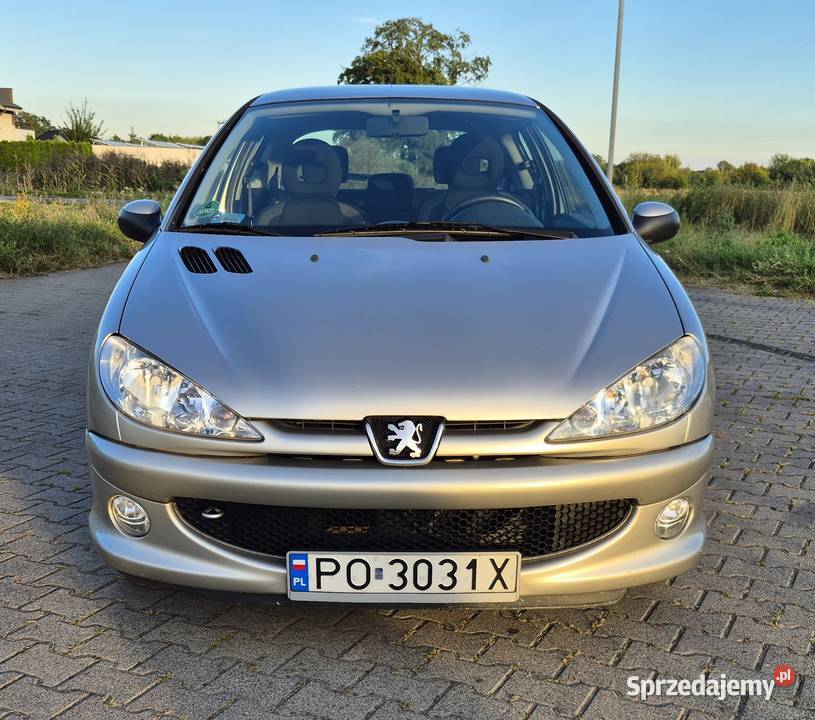 Peugeot 206 Trendy 14 benzyna Hatchback Poznań