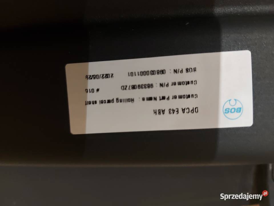 CITROEN C5 X roleta bagażnika 2022 C5X Dzierżoniów