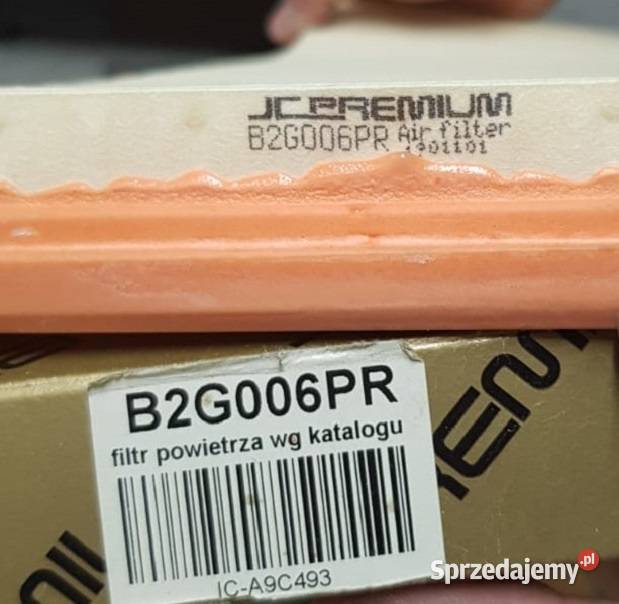 Filtr powietrza B2G006PR JC PREMIUM AP 016 AP016 Jasło