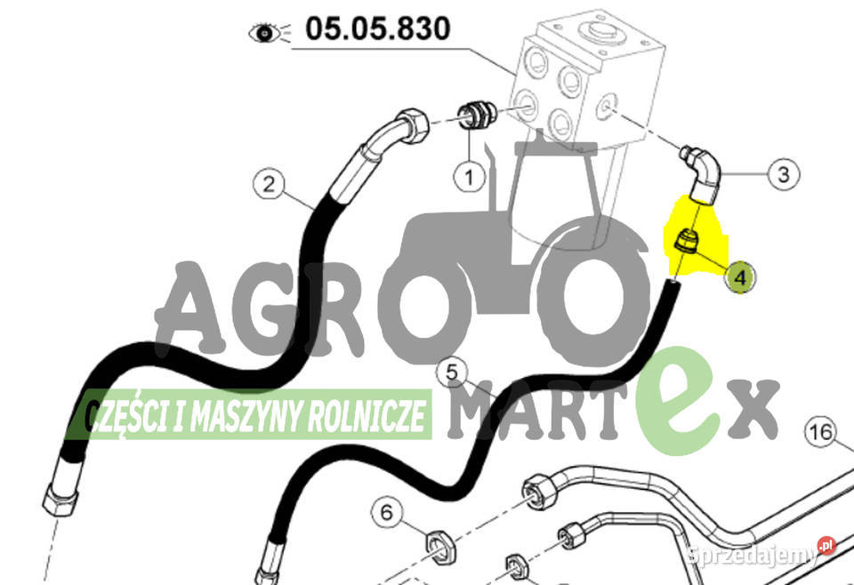 7700079630 77 0007 963 0 WKŁAD CLAAS