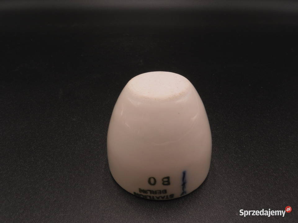 Porcelanowy tygiel laboratoryjny KPM BERLIN Porcelana i szkło wielkopolskie Raszków