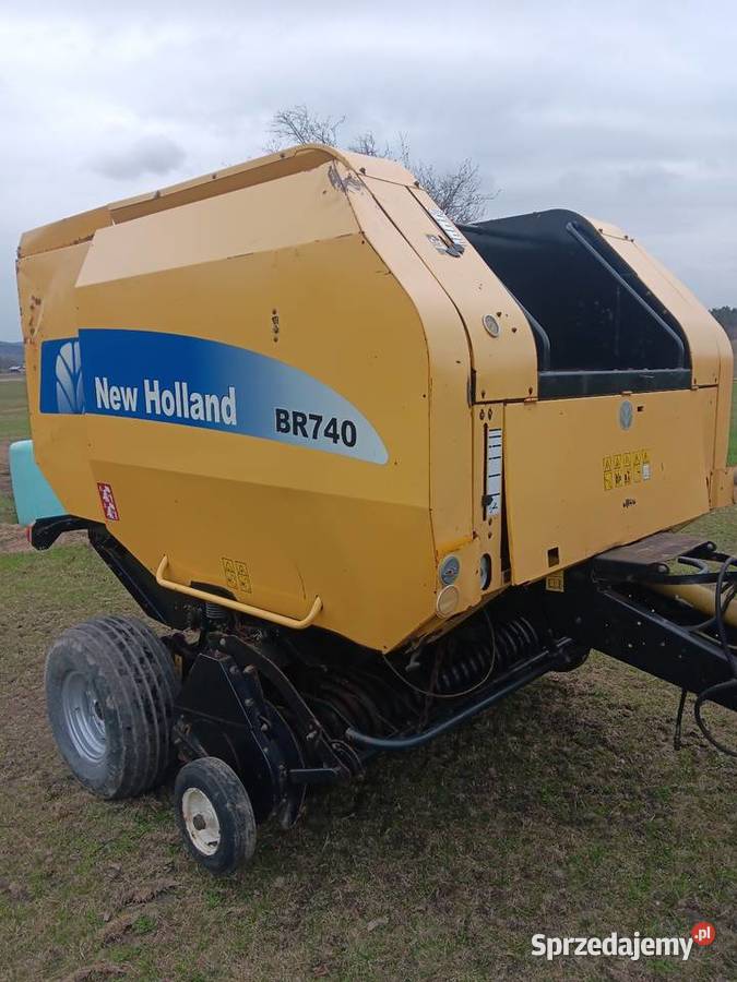 Prasa rolujaca holland br740 Szeroki podbieracz Rolujące (belujące) Łagów