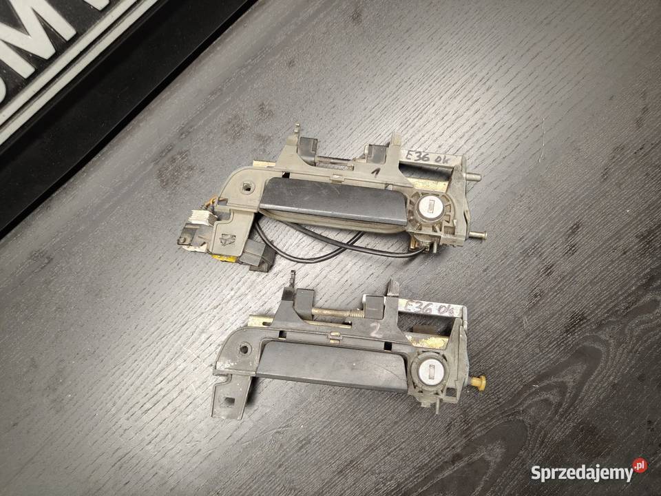 Bmw e36 klamka zewnętrzna lewa oryginał Klamki Aleksandrów Łódzki