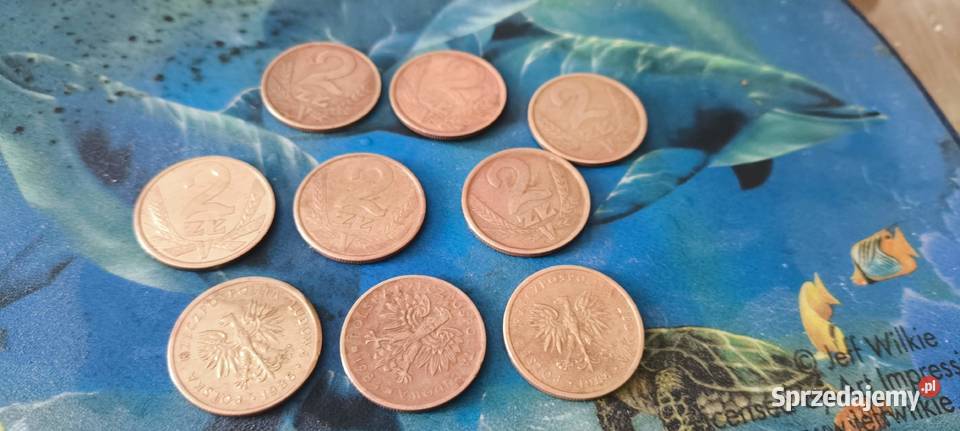 Monety PRL 2 1975 do 1988 r wszystkie lata Gliwice